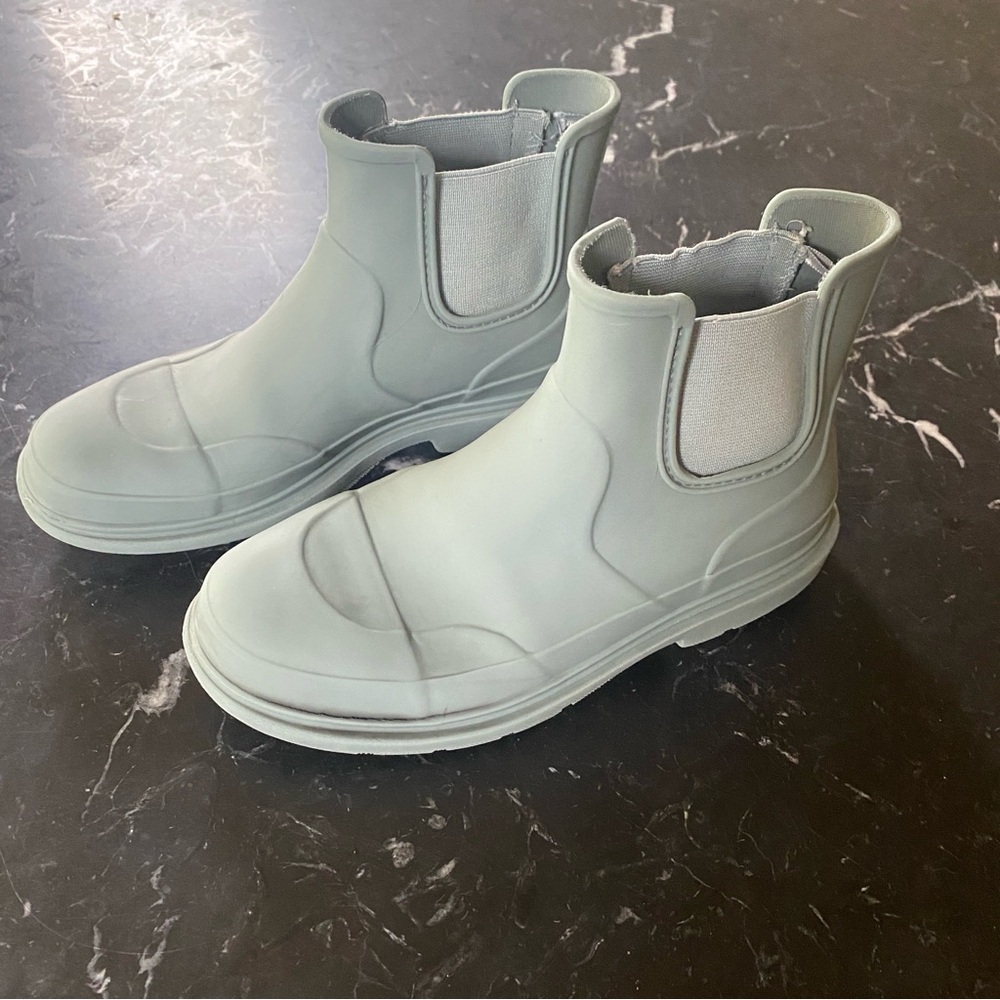 Zara Ankle Chelsea Rain Boots EU 33